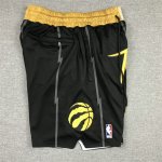 NBA Toronto Raptors 21-22 city shorts Noir